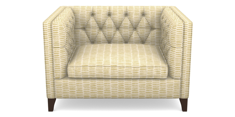 Product photograph of Haresfield Snuggler In Cloth 18 - Daub - Summer from Sofas and Stuff Limited