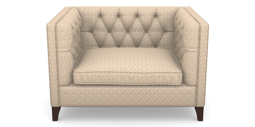 Product photograph of Haresfield Snuggler In Cloth 18 - Key - Berry from Sofas and Stuff Limited