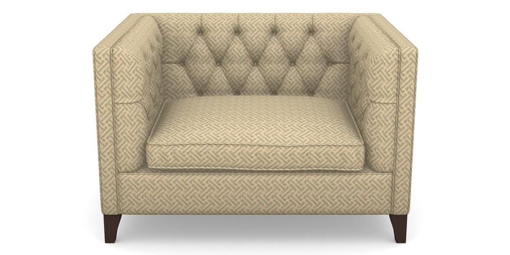 Product photograph of Haresfield Snuggler In Cloth 18 - Key - Monsoon from Sofas and Stuff Limited