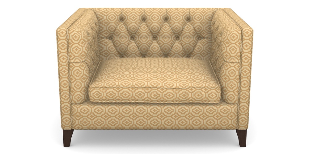 Product photograph of Haresfield Snuggler In Cloth 18 - Tile - Fudge from Sofas and Stuff Limited