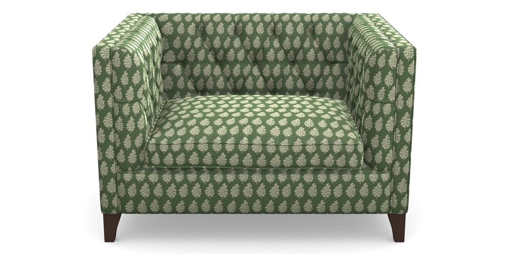 Product photograph of Haresfield Snuggler In Cloth 21 - Oak Leaf - Forest from Sofas and Stuff Limited