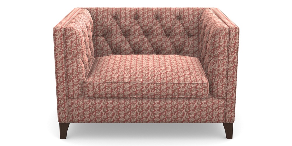 Product photograph of Haresfield Snuggler In Cloth 21 - Spring Twig - Ginger Snap from Sofas and Stuff Limited