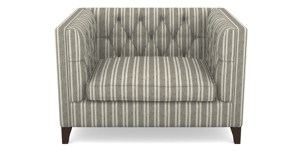 Product photograph of Haresfield Snuggler In Cloth 22 - Barcode - Seal from Sofas and Stuff Limited