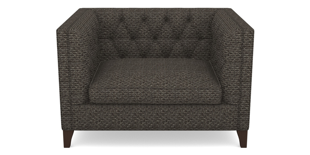 Product photograph of Haresfield Snuggler In Cloth 20 - Design 3 - Chestnut Weave from Sofas and Stuff Limited