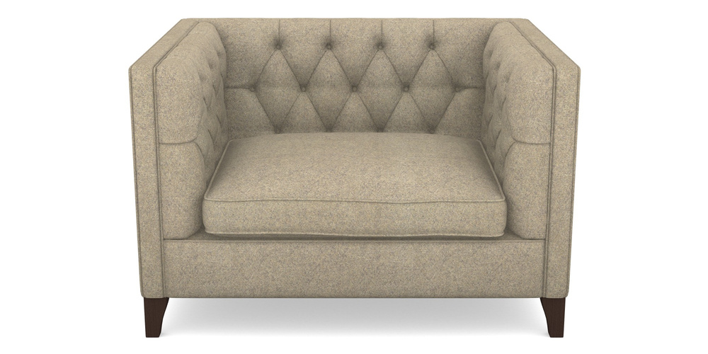 Product photograph of Haresfield Snuggler In Cloth 22 Weaves - Grand Teton - Quartz from Sofas and Stuff Limited