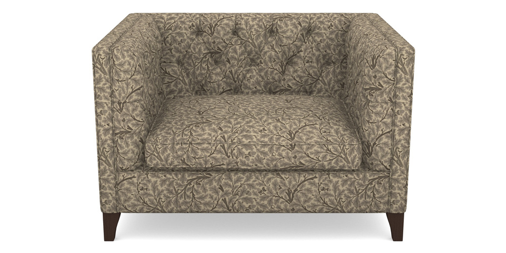 Product photograph of Haresfield Snuggler In V A Drawn From Nature Collection - Oak Tree - Brown from Sofas and Stuff Limited