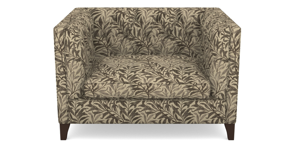 Product photograph of Haresfield Snuggler In V A Drawn From Nature - Willow Bough Large - Brown from Sofas and Stuff Limited