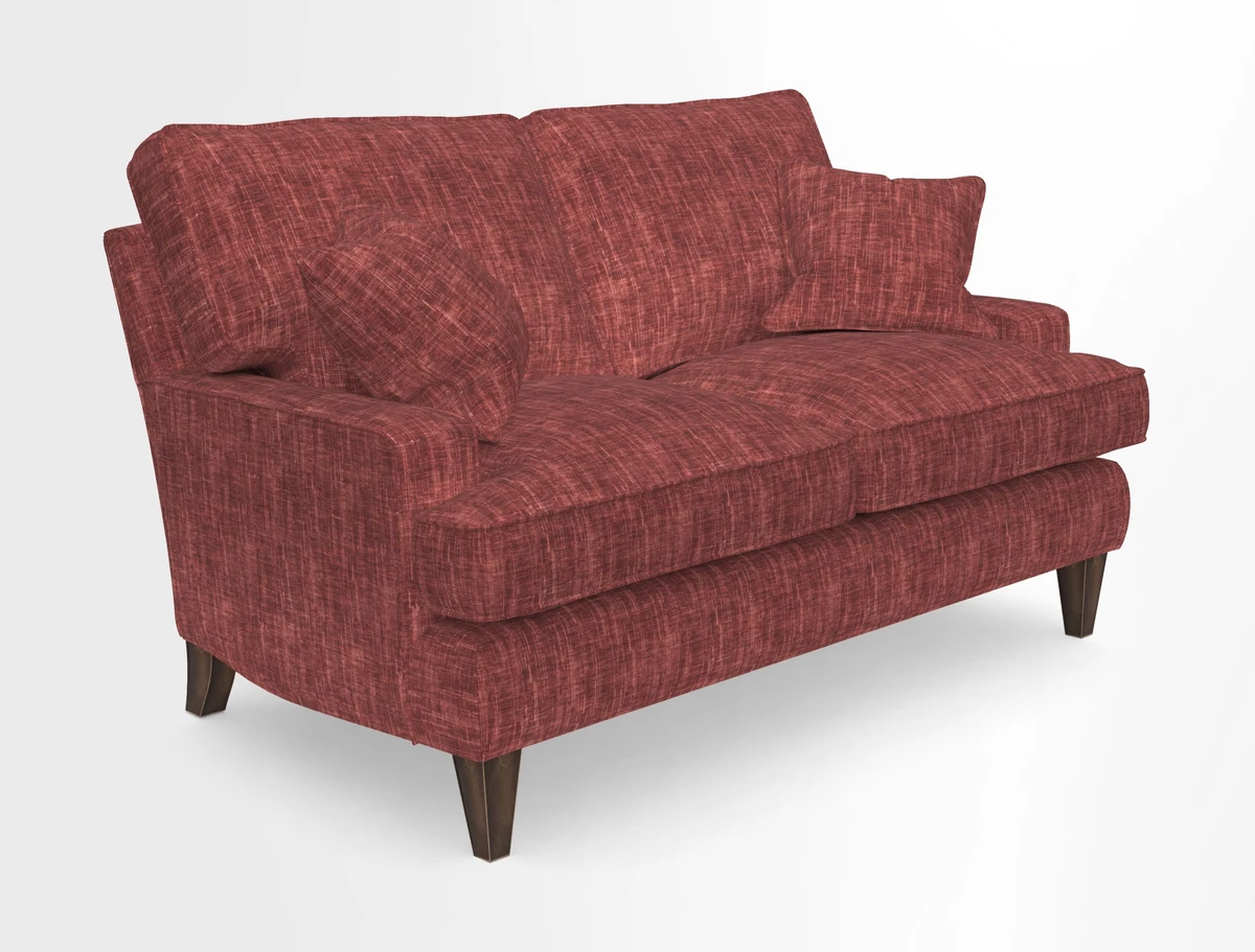 Ingleborough 2 Seater Sofa in Warwick Edinburgh Henna Rugs supplied by Rugs of Petworth