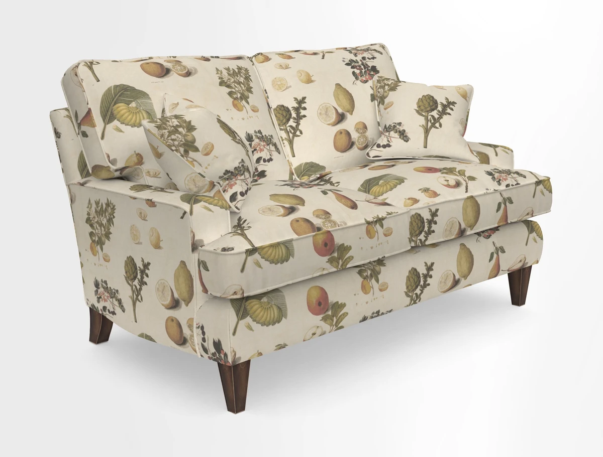 Ingleborough 2 Seater Sofa in Warwick Edinburgh Henna Rugs supplied by Rugs of Petworth