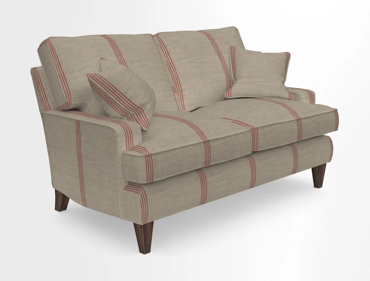 Ingleborough 2 Seater Sofa in Warwick Edinburgh Henna Rugs supplied by Rugs of Petworth