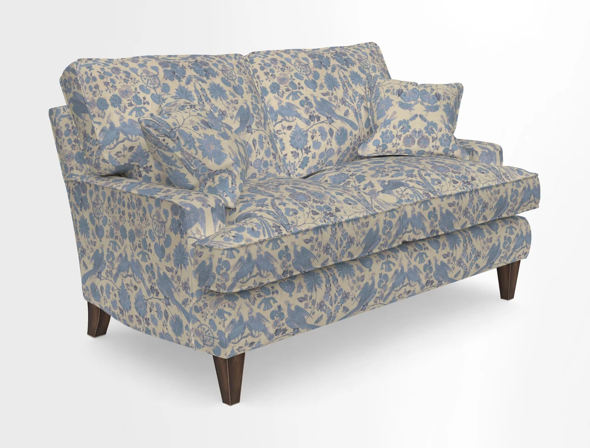Ingleborough 2 Seater Sofa in Warwick Edinburgh Henna Rugs supplied by Rugs of Petworth