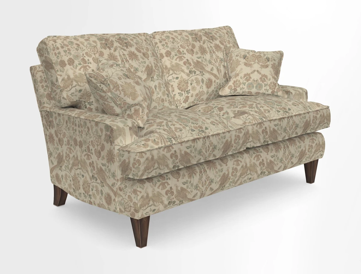 Ingleborough 2 Seater Sofa in Warwick Edinburgh Henna Rugs supplied by Rugs of Petworth
