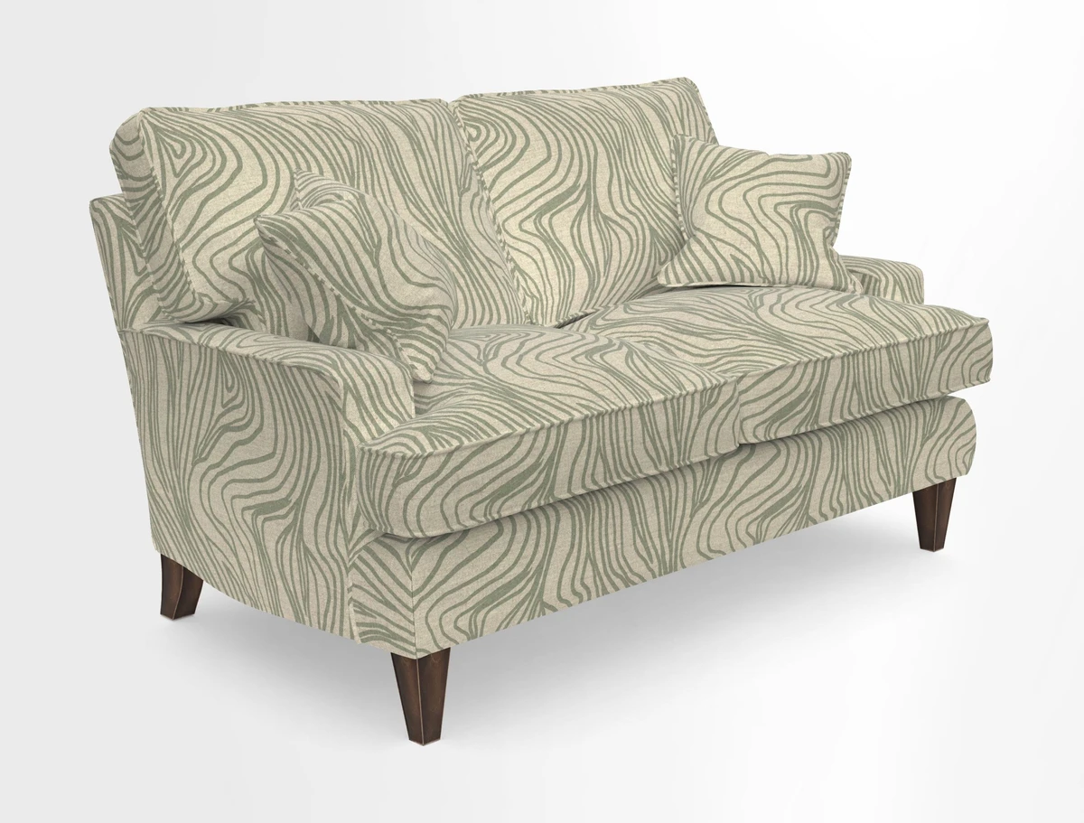 Ingleborough 2 Seater Sofa in Warwick Edinburgh Henna Rugs supplied by Rugs of Petworth