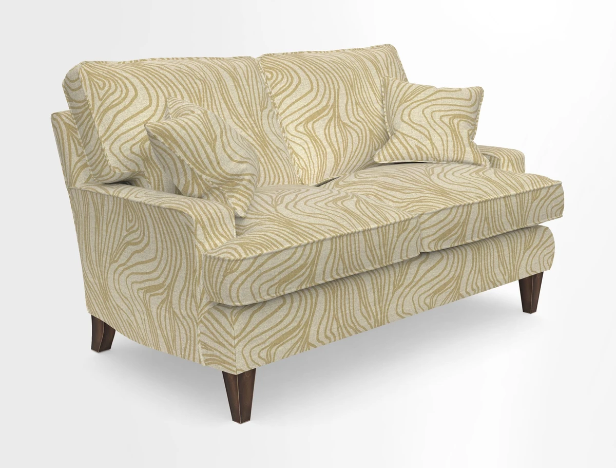 Ingleborough 2 Seater Sofa in Warwick Edinburgh Henna Rugs supplied by Rugs of Petworth