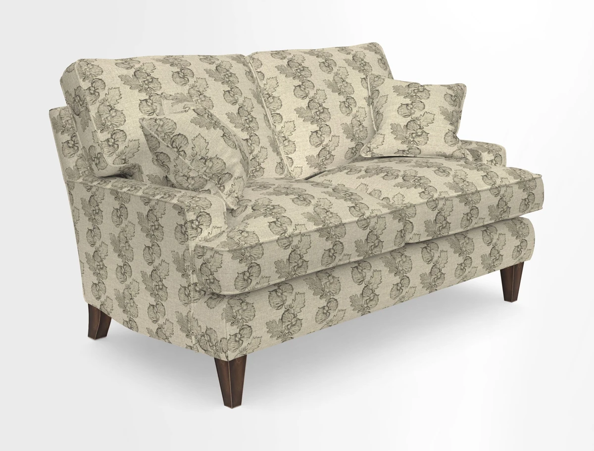 Ingleborough 2 Seater Sofa in Warwick Edinburgh Henna Rugs supplied by Rugs of Petworth