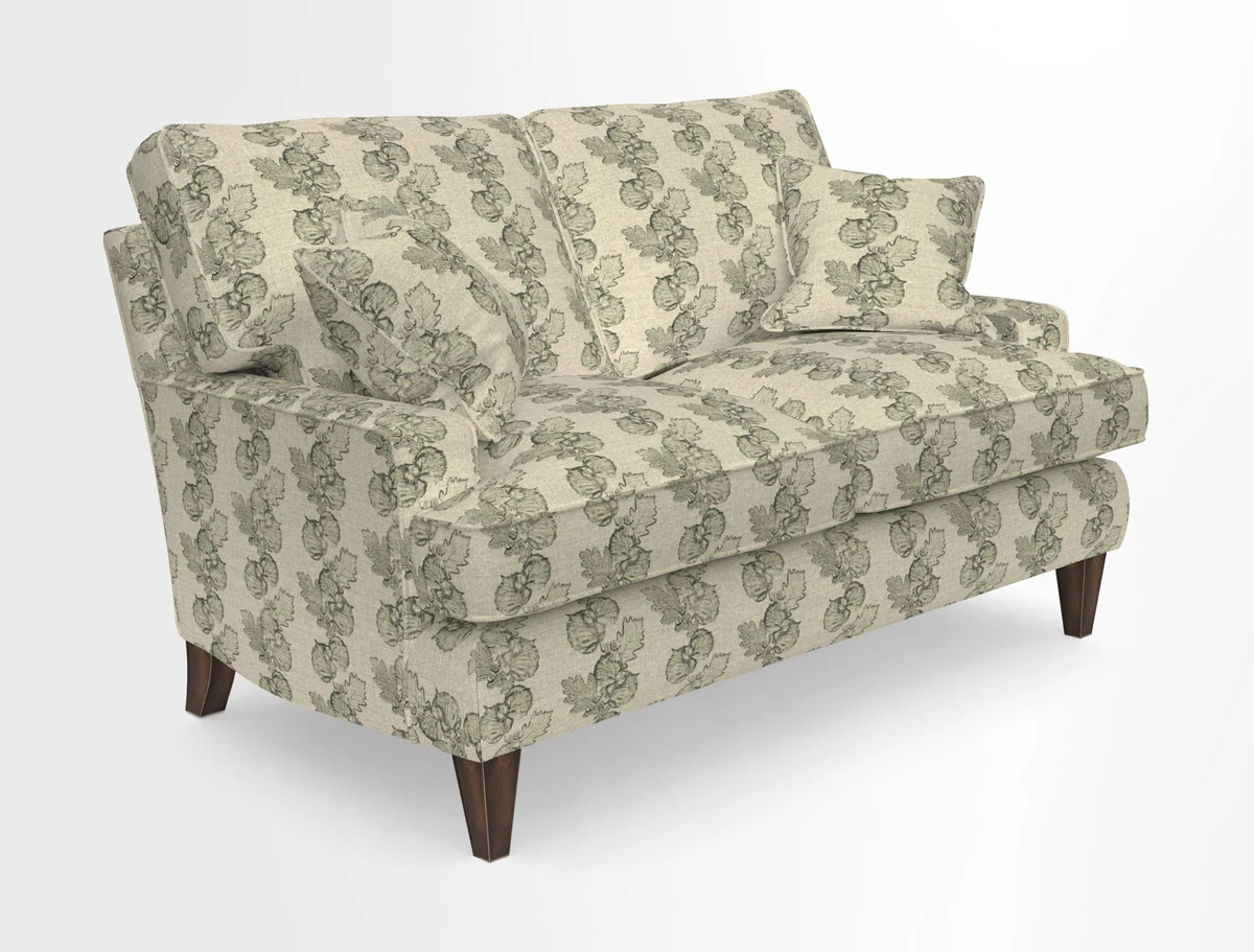 Ingleborough 2 Seater Sofa in Warwick Edinburgh Henna Rugs supplied by Rugs of Petworth