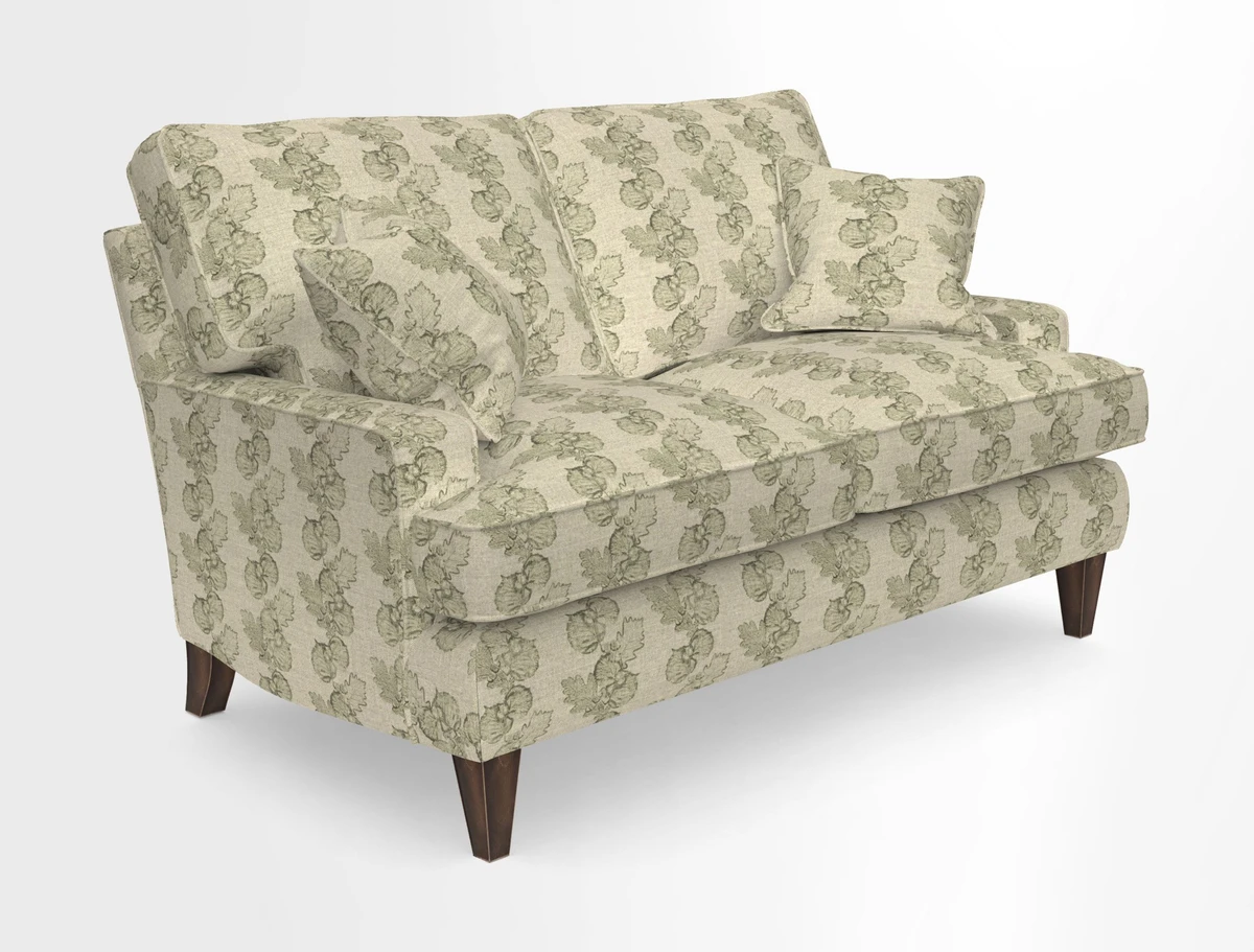 Ingleborough 2 Seater Sofa in Warwick Edinburgh Henna Rugs supplied by Rugs of Petworth