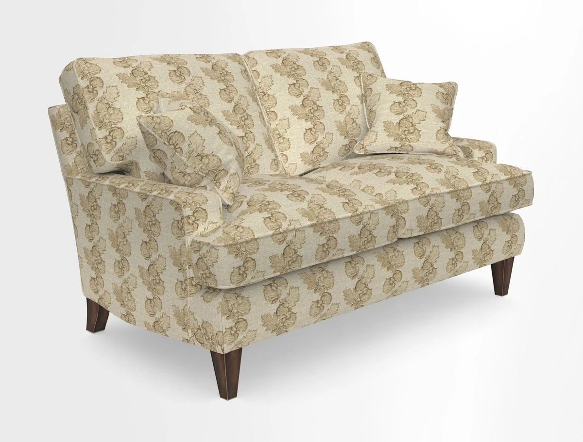 Ingleborough 2 Seater Sofa in Warwick Edinburgh Henna Rugs supplied by Rugs of Petworth