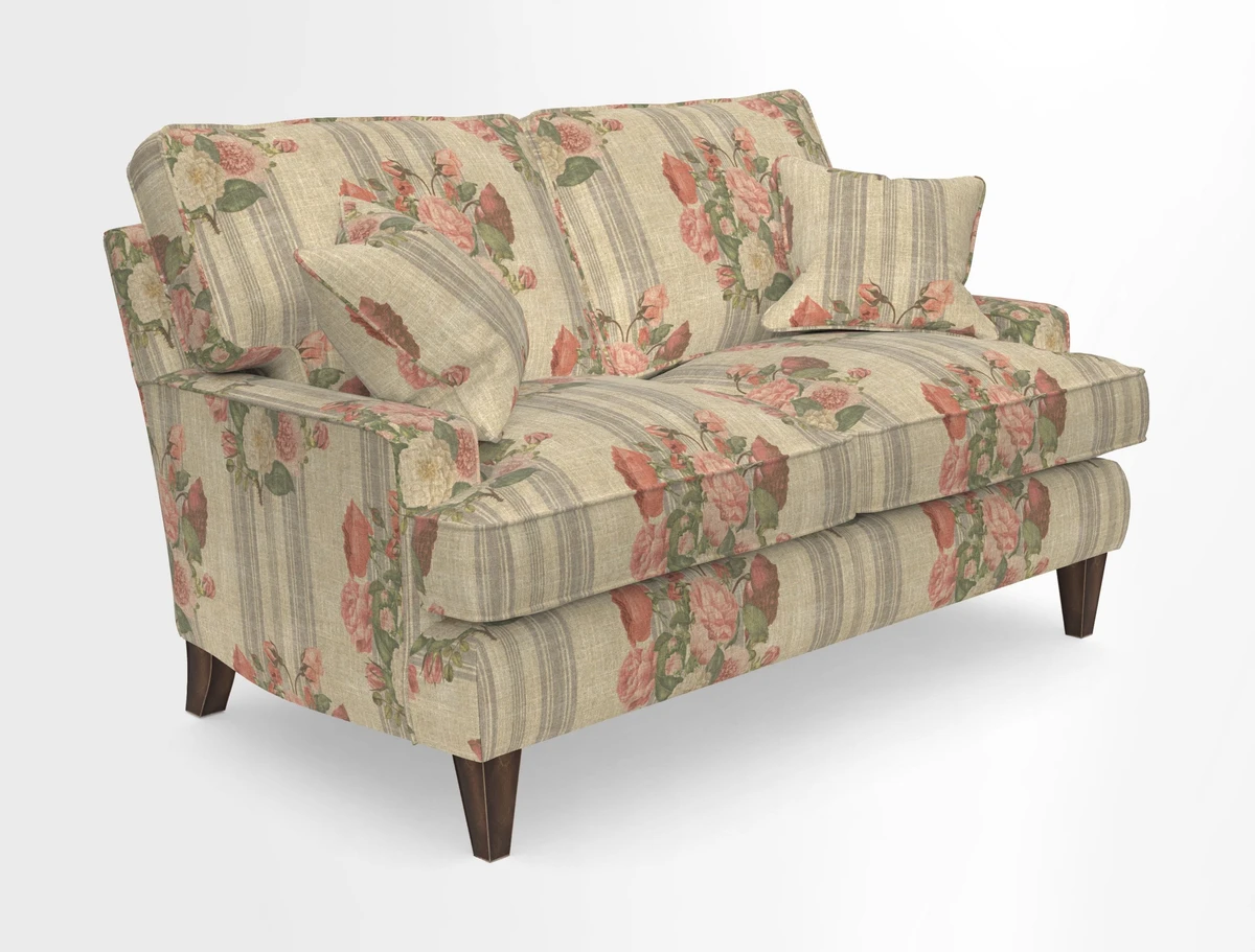 Ingleborough 2 Seater Sofa in Warwick Edinburgh Henna Rugs supplied by Rugs of Petworth