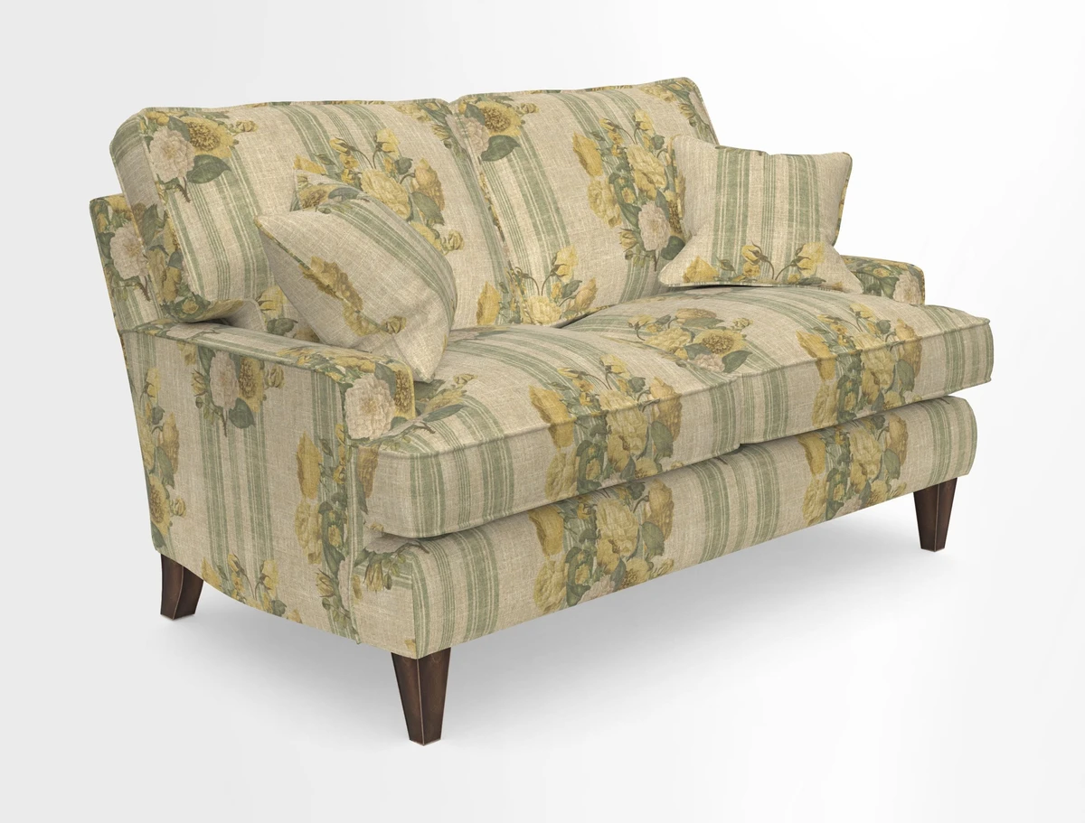 Ingleborough 2 Seater Sofa in Warwick Edinburgh Henna Rugs supplied by Rugs of Petworth