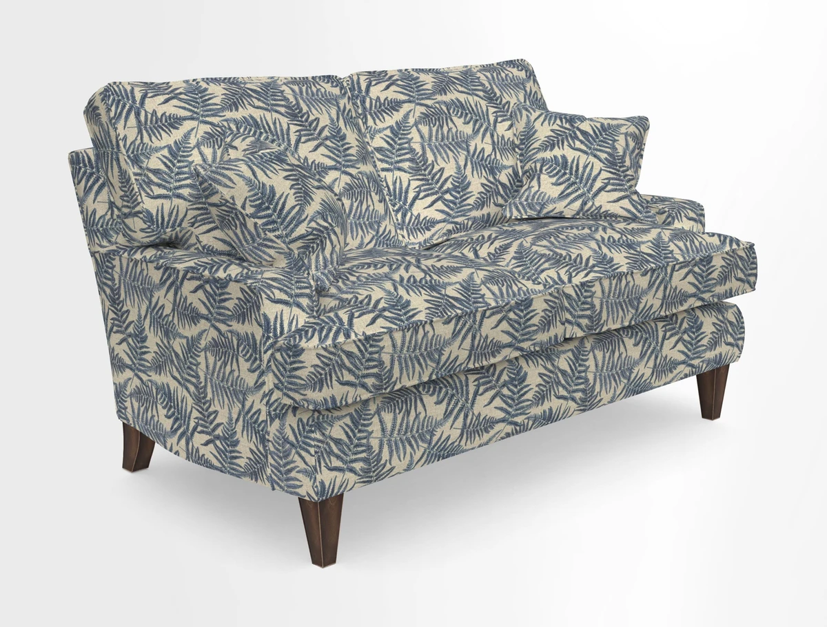 Ingleborough 2 Seater Sofa in Warwick Edinburgh Henna Rugs supplied by Rugs of Petworth