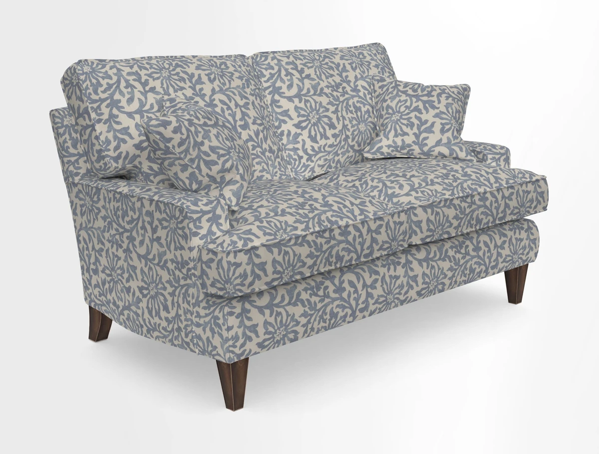 Ingleborough 2 Seater Sofa in Warwick Edinburgh Henna Rugs supplied by Rugs of Petworth