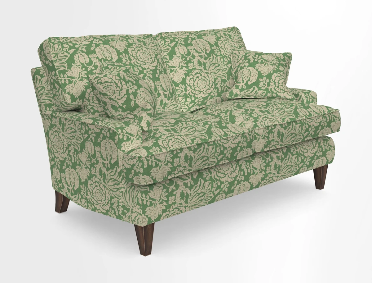 Ingleborough 2 Seater Sofa in Warwick Edinburgh Henna Rugs supplied by Rugs of Petworth