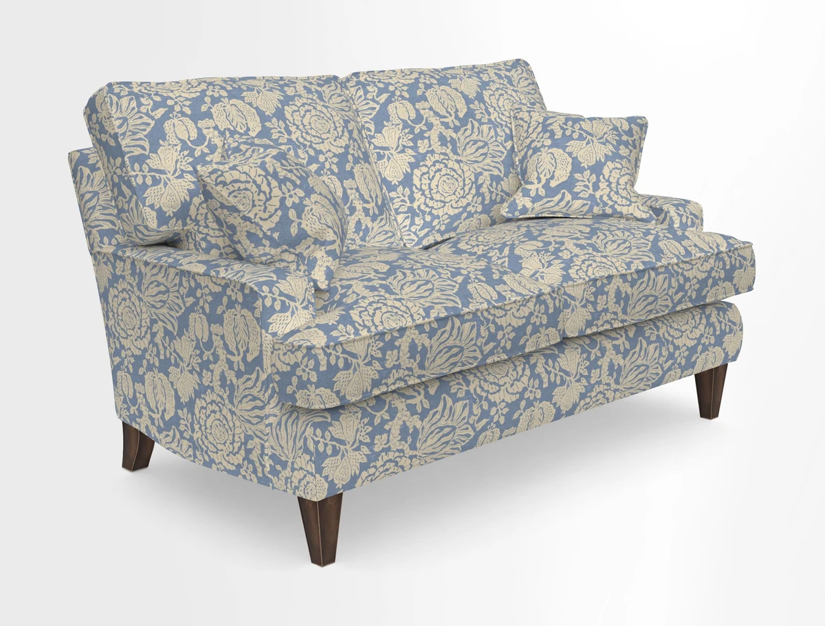 Ingleborough 2 Seater Sofa in Warwick Edinburgh Henna Rugs supplied by Rugs of Petworth
