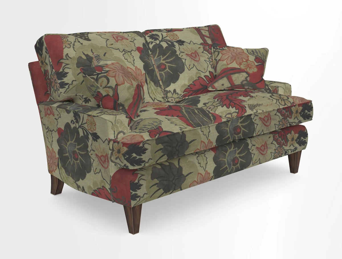 Ingleborough 2 Seater Sofa in Warwick Edinburgh Henna Rugs supplied by Rugs of Petworth