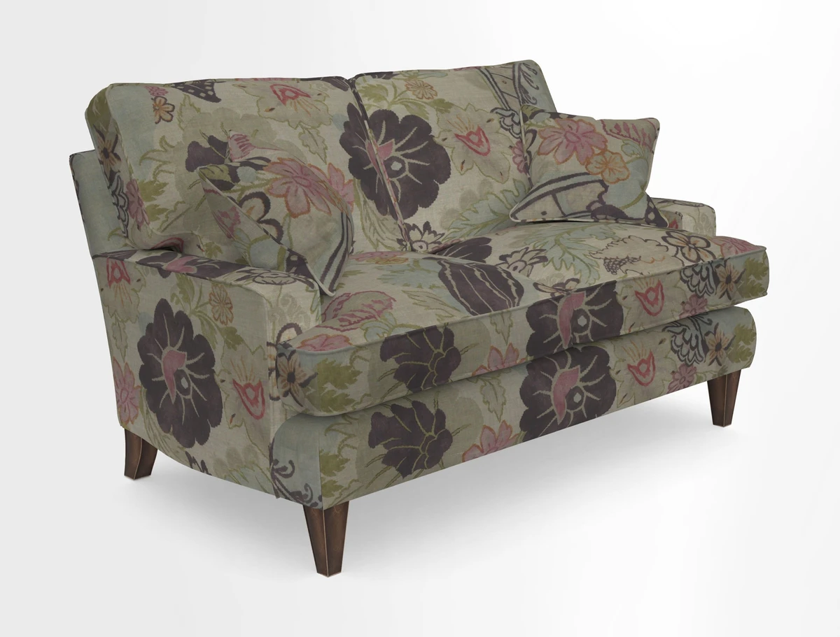 Ingleborough 2 Seater Sofa in Warwick Edinburgh Henna Rugs supplied by Rugs of Petworth