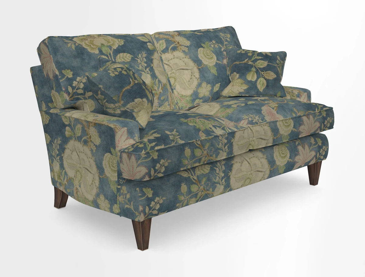 Ingleborough 2 Seater Sofa in Warwick Edinburgh Henna Rugs supplied by Rugs of Petworth