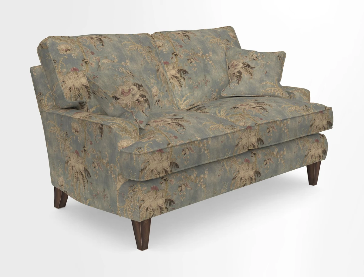 Ingleborough 2 Seater Sofa in Warwick Edinburgh Henna Rugs supplied by Rugs of Petworth