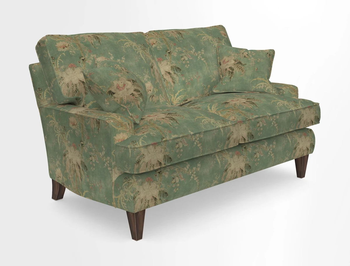 Ingleborough 2 Seater Sofa in Warwick Edinburgh Henna Rugs supplied by Rugs of Petworth