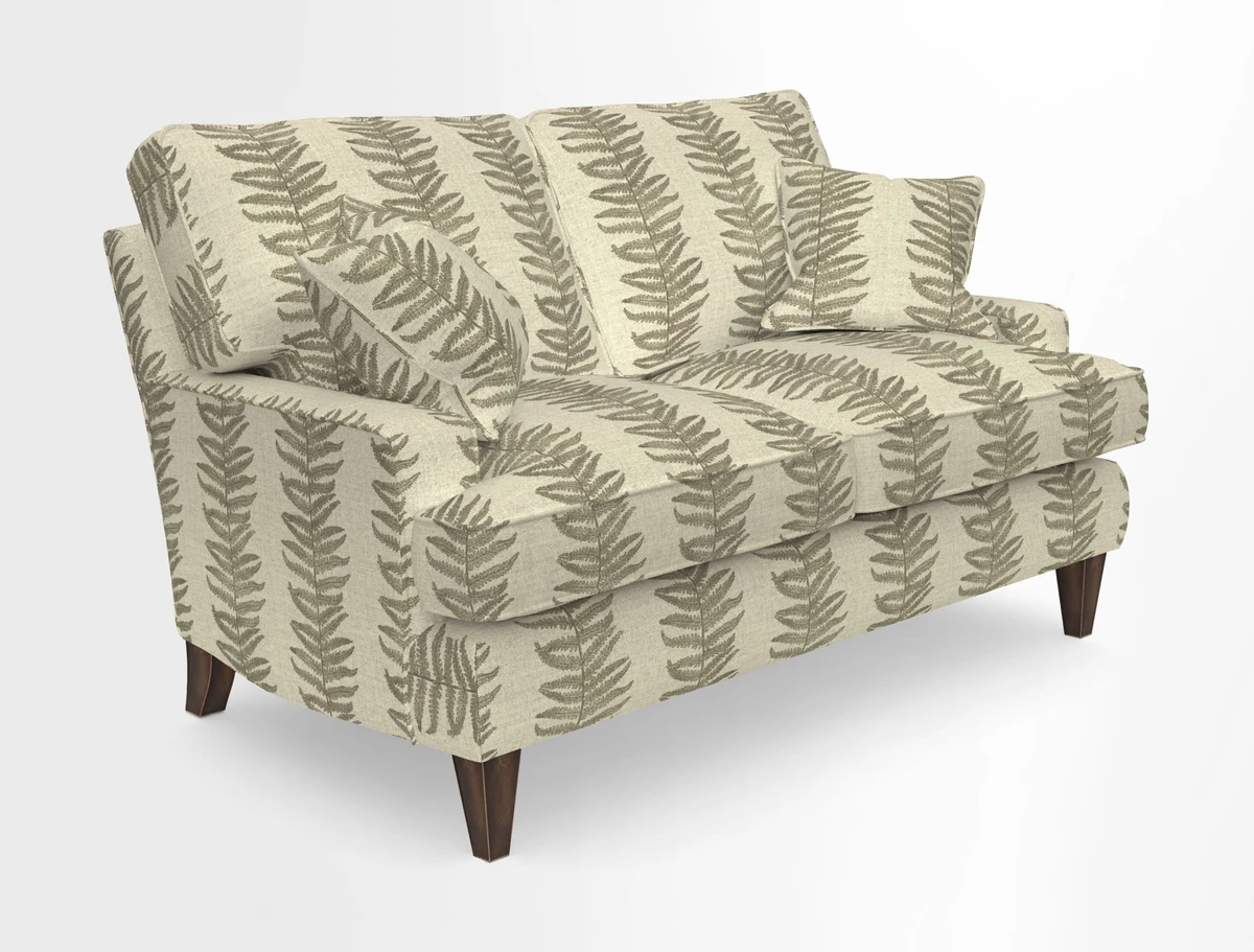 Ingleborough 2 Seater Sofa in Warwick Edinburgh Henna Rugs supplied by Rugs of Petworth