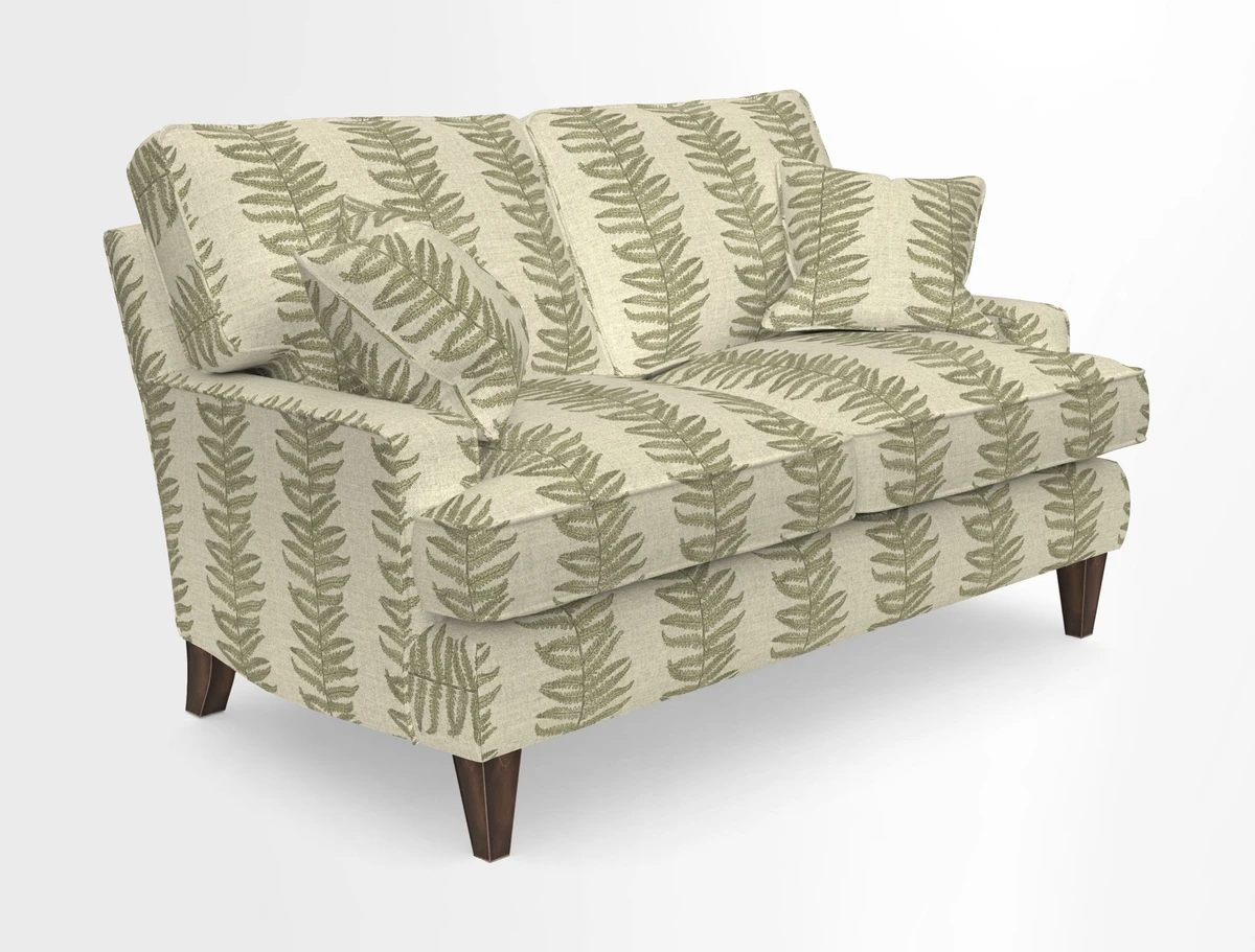 Ingleborough 2 Seater Sofa in Warwick Edinburgh Henna Rugs supplied by Rugs of Petworth