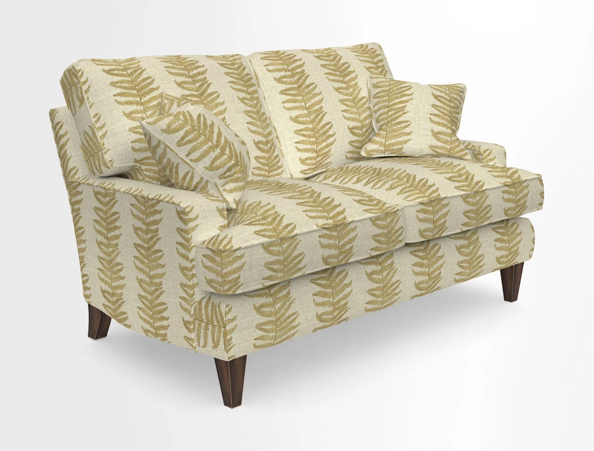 Ingleborough 2 Seater Sofa in Warwick Edinburgh Henna Rugs supplied by Rugs of Petworth