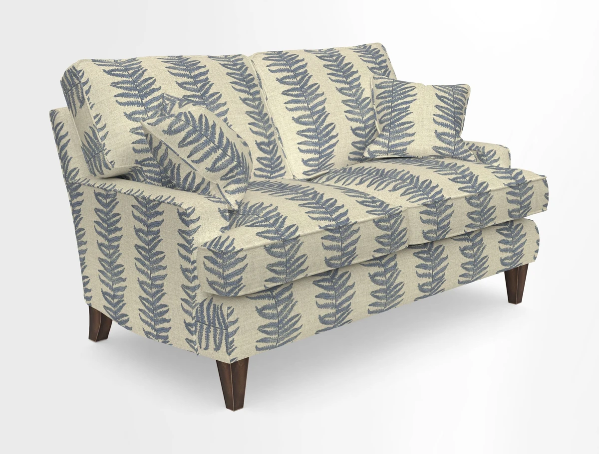 Ingleborough 2 Seater Sofa in Warwick Edinburgh Henna Rugs supplied by Rugs of Petworth