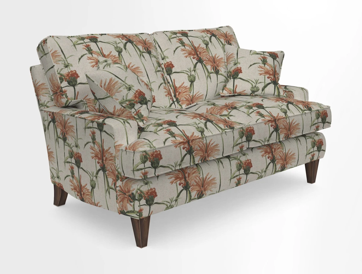 Ingleborough 2 Seater Sofa in Warwick Edinburgh Henna Rugs supplied by Rugs of Petworth