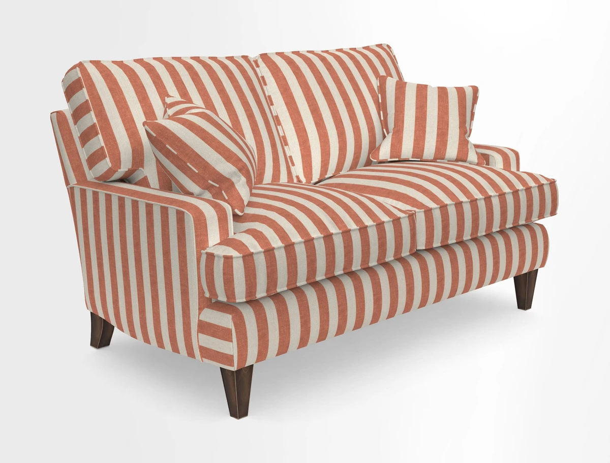 Ingleborough 2 Seater Sofa in Warwick Edinburgh Henna Rugs supplied by Rugs of Petworth