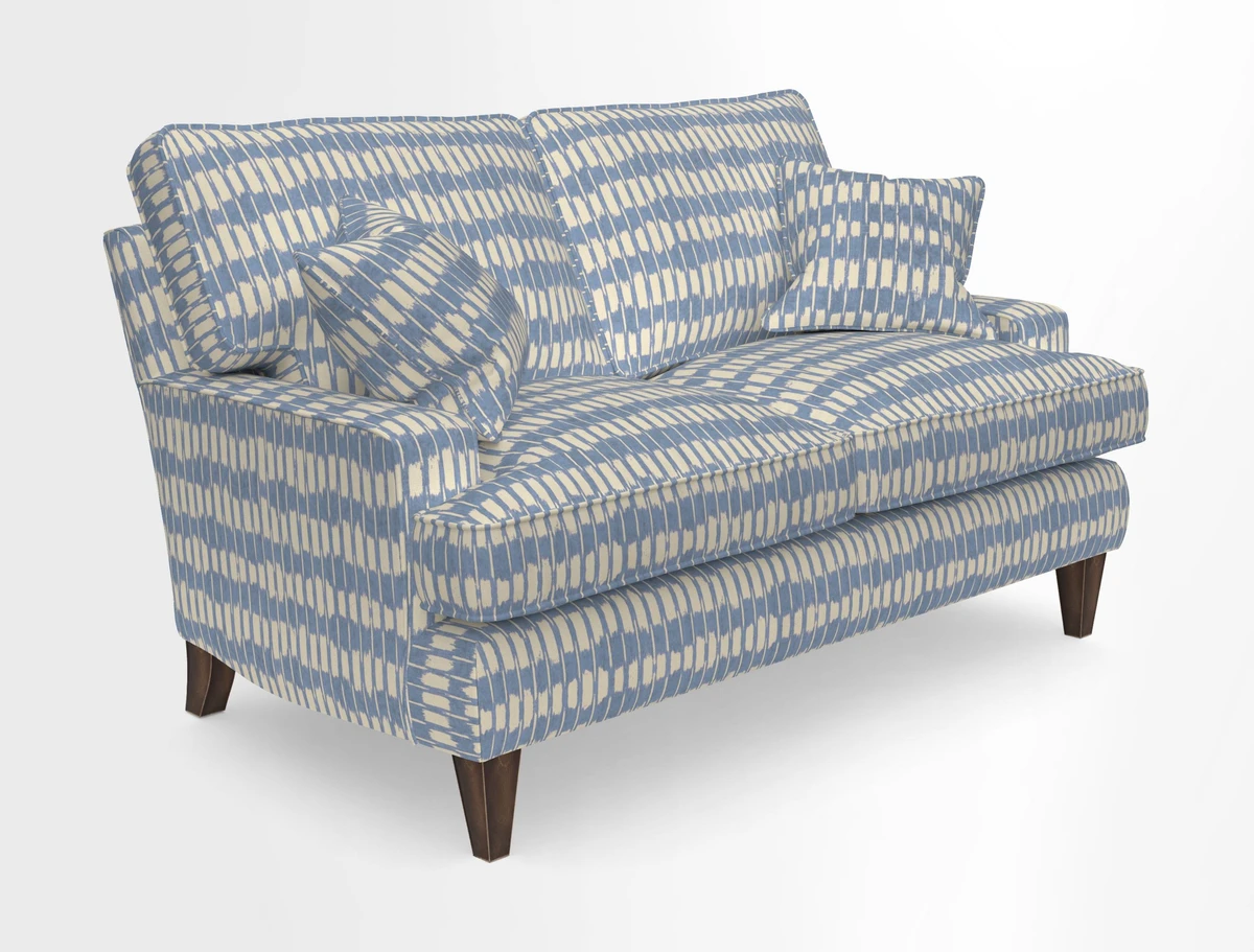 Ingleborough 2 Seater Sofa in Warwick Edinburgh Henna Rugs supplied by Rugs of Petworth