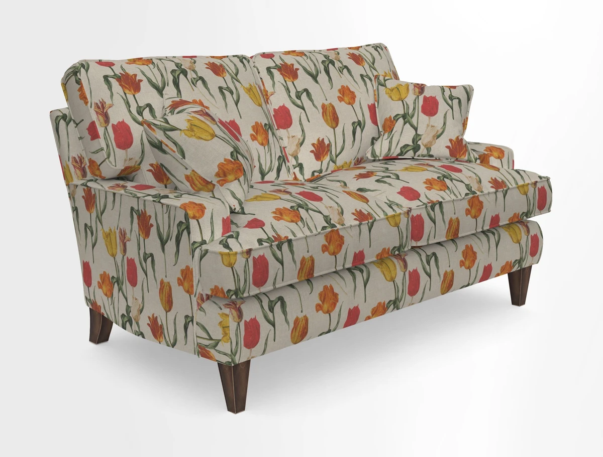 Ingleborough 2 Seater Sofa in Warwick Edinburgh Henna Rugs supplied by Rugs of Petworth