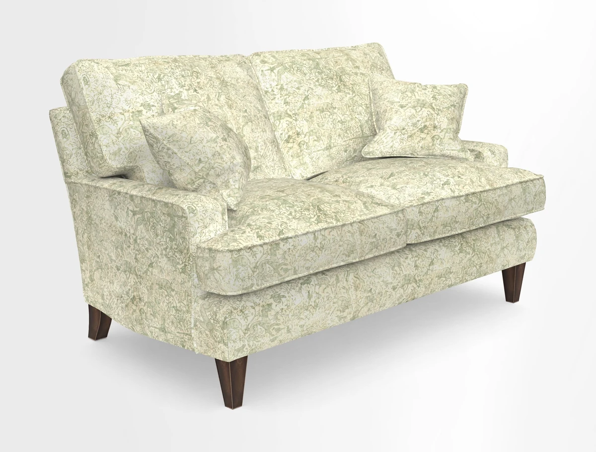 Ingleborough 2 Seater Sofa in Warwick Edinburgh Henna Rugs supplied by Rugs of Petworth