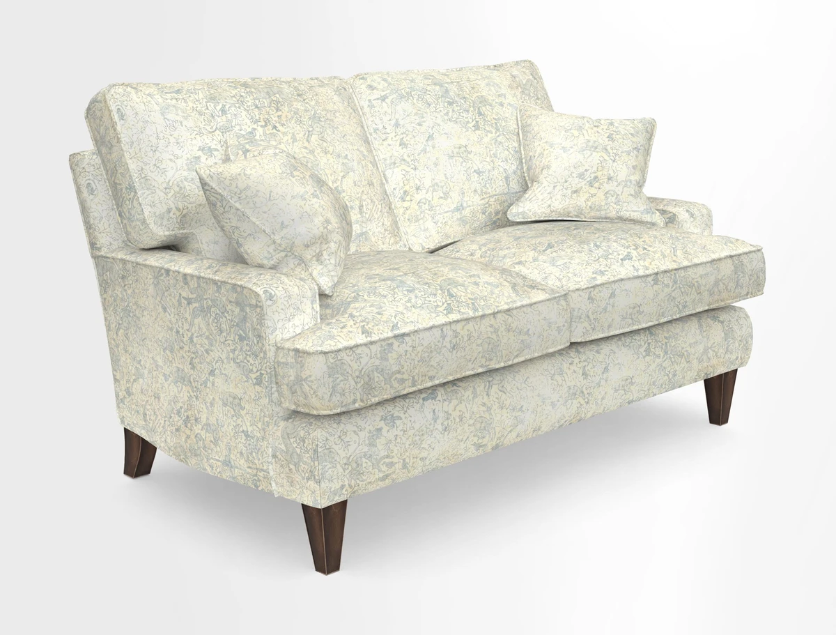 Ingleborough 2 Seater Sofa in Warwick Edinburgh Henna Rugs supplied by Rugs of Petworth