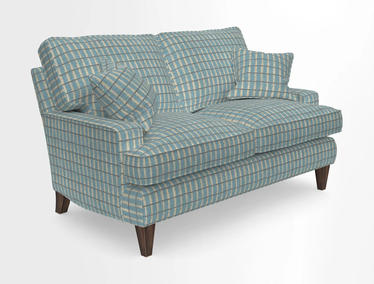 Ingleborough 2 Seater Sofa in Warwick Edinburgh Henna Rugs supplied by Rugs of Petworth