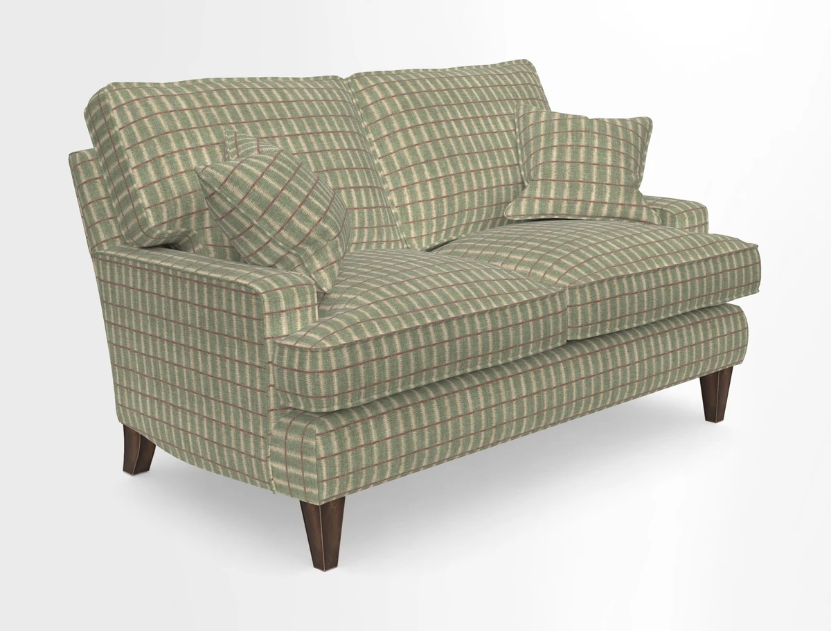 Ingleborough 2 Seater Sofa in Warwick Edinburgh Henna Rugs supplied by Rugs of Petworth