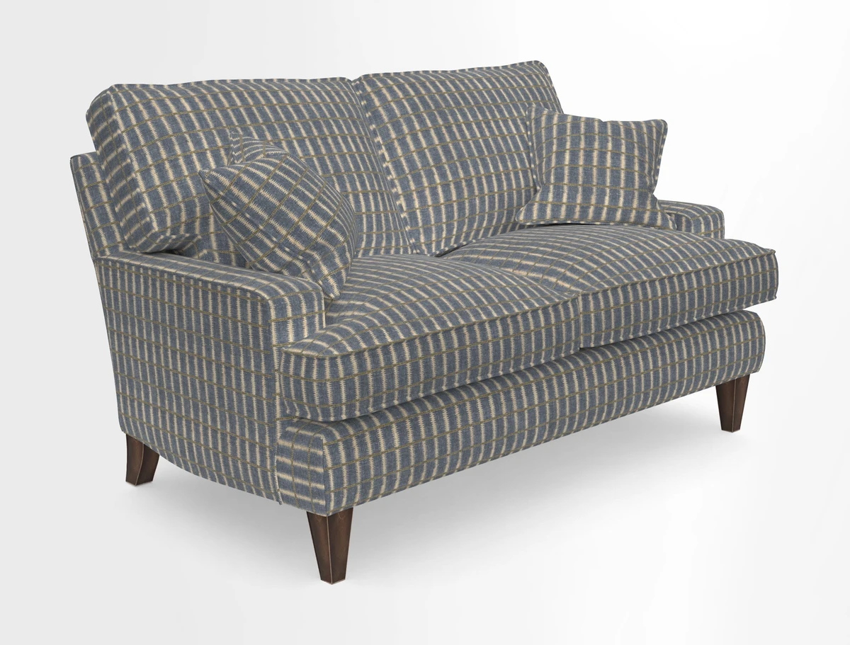 Ingleborough 2 Seater Sofa in Warwick Edinburgh Henna Rugs supplied by Rugs of Petworth