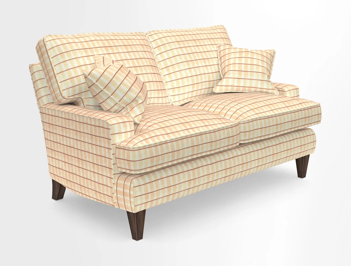 Ingleborough 2 Seater Sofa in Warwick Edinburgh Henna Rugs supplied by Rugs of Petworth