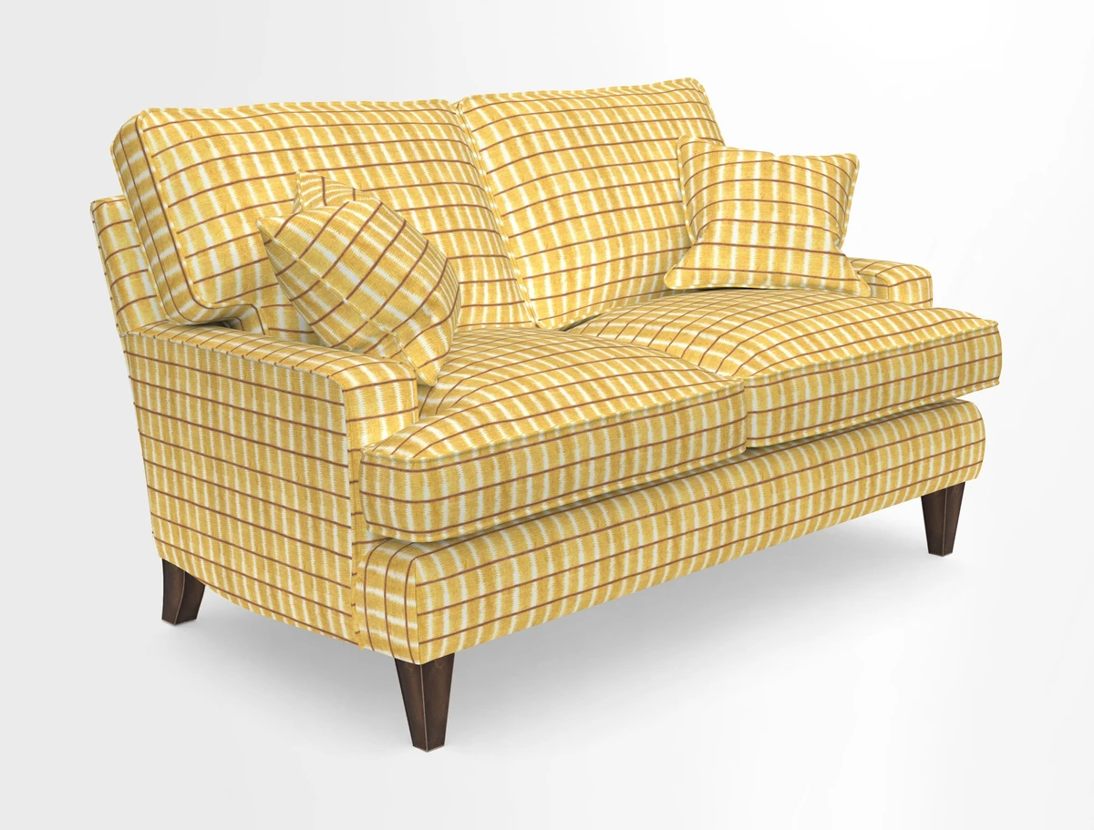 Ingleborough 2 Seater Sofa in Warwick Edinburgh Henna Rugs supplied by Rugs of Petworth