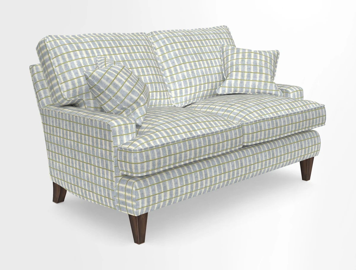 Ingleborough 2 Seater Sofa in Warwick Edinburgh Henna Rugs supplied by Rugs of Petworth