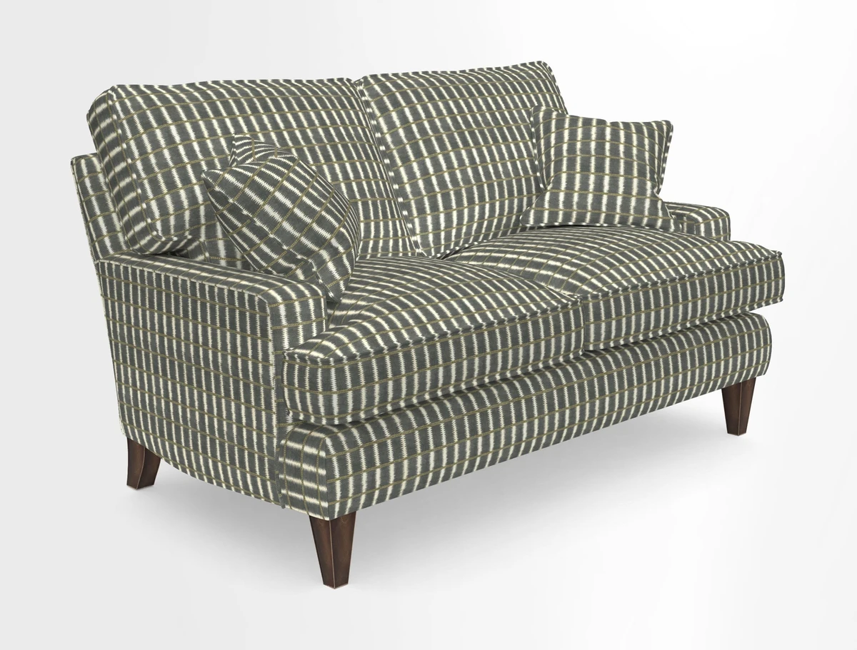 Ingleborough 2 Seater Sofa in Warwick Edinburgh Henna Rugs supplied by Rugs of Petworth